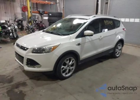 2014 Ford Escape Titanium z USA, uszkodzony, nr VIN 1FMCU0J90EUD00129